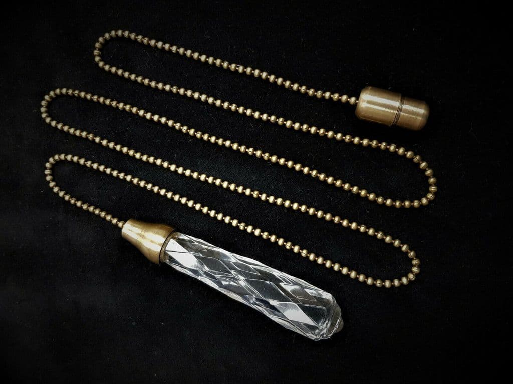 Large Glass Light Cord Pull 10cm With Antique Brass Trim 95cm Chain large-glass-light-cord-pull-10cm-with-antique-brass-trim-95cm-chain